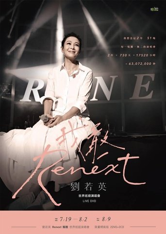 Poster for Rene Liu Renext I dare 2017 world tour