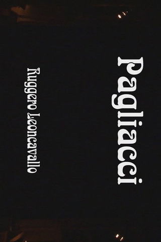 Pagliacci - The Manoel poster