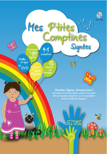 Mes petites comptines signées poster