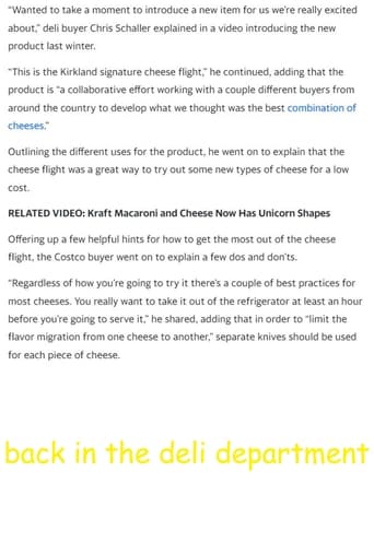 Back in the Deli Department (2018)