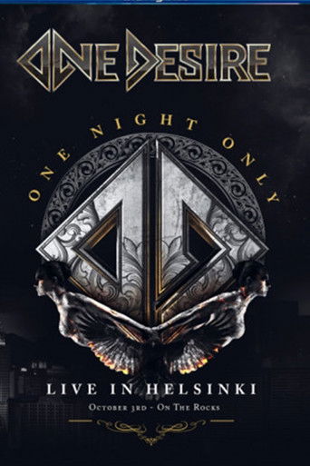 One Desire - One Night Only: Live In Helsinki poster