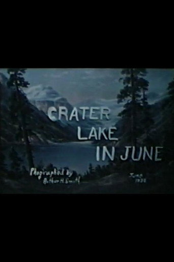 Crater Lake in June (1936)