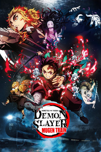 Movie poster: Demon Slayer the Movie: Mugen Train (2020) ดาบพิฆาตอสูร เดอะมูฟวี่ : ศึกรถไฟสู่นิรันดร์