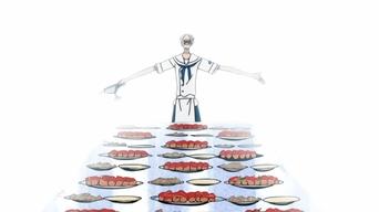¡El cocinero Sanji! Demostrando su orgullo en el comedor de La Marina ¡El cocinero Sanji! Demostrando su orgullo en el comedor de La Marina