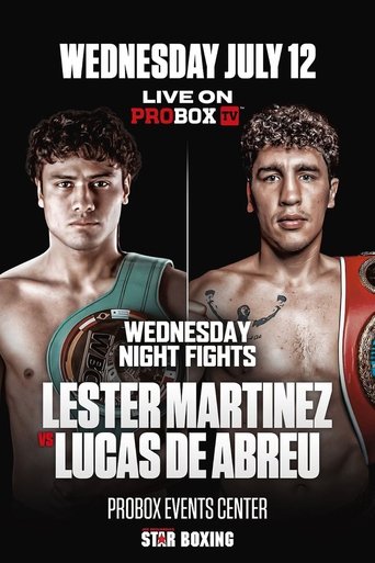 Lester Martinez vs. Lucas de Abreu en streaming 