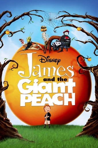 Movie poster: James and the Giant Peach (1996) เจมส์กับลูกพีชยักษ์มหัศจรรย์