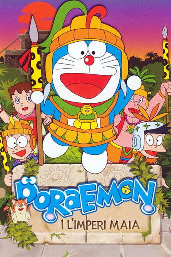 Cartell de Doraemon i l'imperi maia
