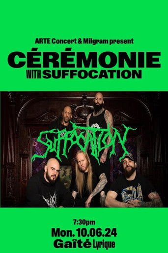 Suffocation - Cérémonie poster