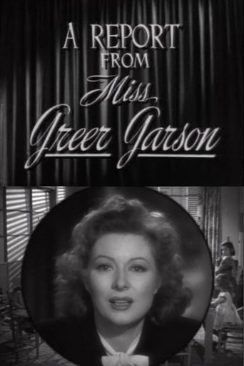 A Report from Miss Greer Garson (1944)