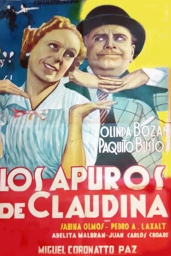 Poster of Los apuros de Claudina