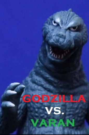 movie poster for Godzilla vs. Varan - FIGURE SHORT BATTLE