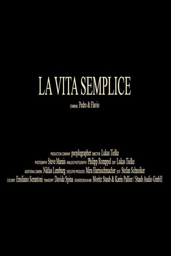 La vita semplice poster