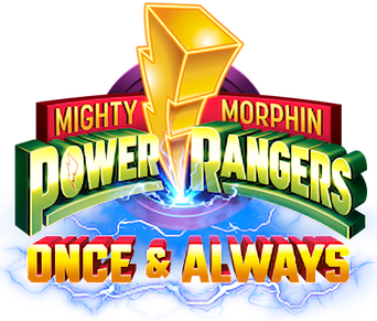 Mighty Morphin Power Rangers: Once & Always logo