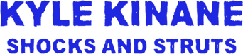 Kyle Kinane: Shocks & Struts logo