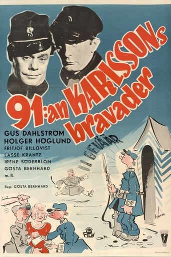 Poster för 91:an Karlssons bravader