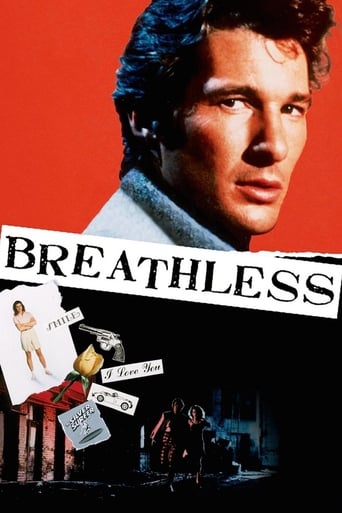 Breathless (1983) - poster