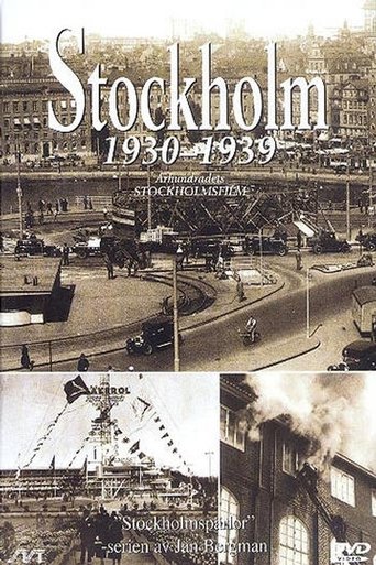 Poster för Stockholm 1930-1939