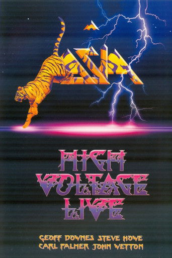 Asia: High Voltage Live poster