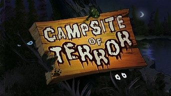 Cena de Acampamento do Terror
