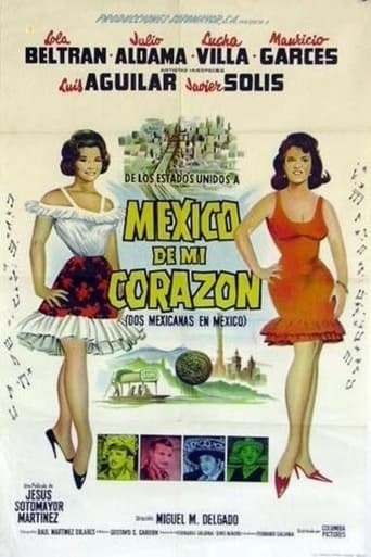 Poster för 'México de mi corazón' (Dos Mexicanas en México)
