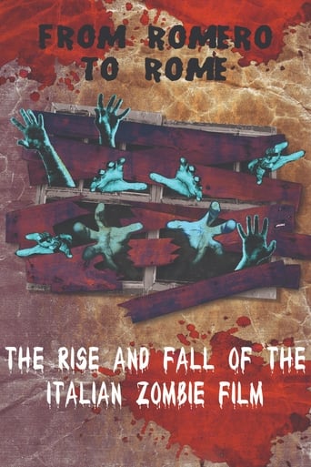 Poster för From Romero to Rome: The Rise and Fall of the Italian Zombie Movie