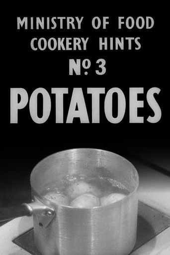 Ministry of Food Cookery Hints No. 3 - Potatoes (1940)