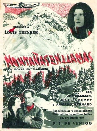Poster of Les Monts en flammes