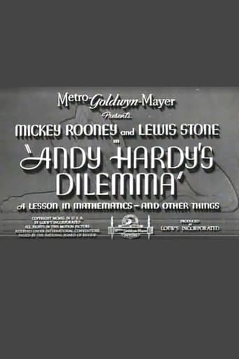 Poster för Andy Hardy's Dilemma: A Lesson in Mathematics... and Other Things