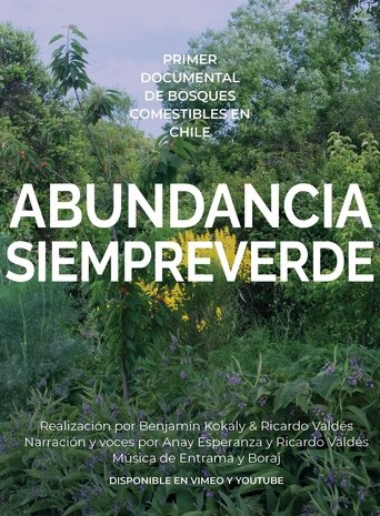 Abundancia siempreverde poster