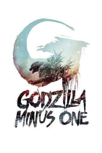 Poster for the movie, 'Godzilla Minus One'