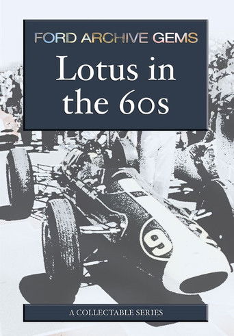 Lotus in the 60s poster