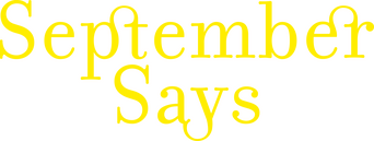 September Says logo