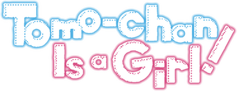 Tomo-chan Is a Girl! logo