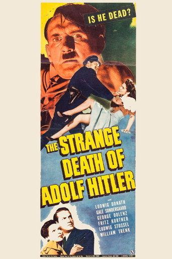Poster for The Strange Death of Adolf Hitler