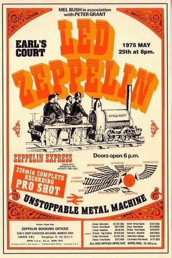 Led Zeppelin - Unstoppable Metal Machine movie poster Led Zeppelin - Unstoppable Metal Machine Movie Poster