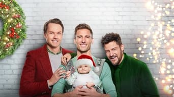 Drei Weihnachtsmänner und ein Baby foto 0
