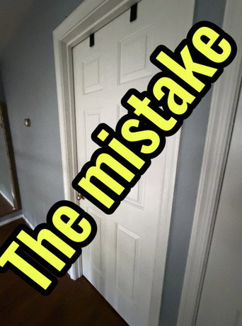the mistake