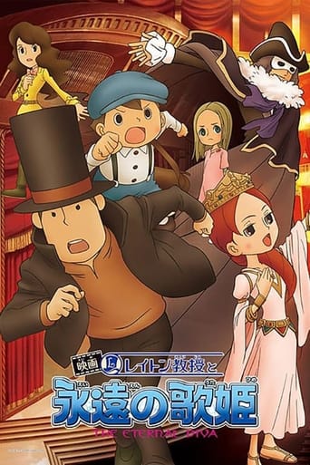 Poster för Professor Layton and the Eternal Diva