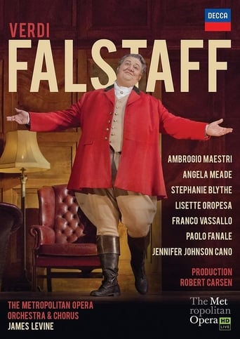 Poster of The Metropolitan Opera: Falstaff