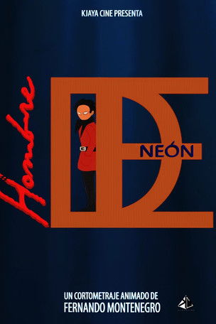 Hombre de Neón poster