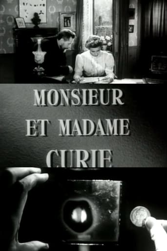 Poster för Monsieur et Madame Curie