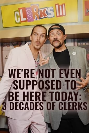 Poster of We're Not Even Supposed to Be Here Today: 3 Decades of Clerks