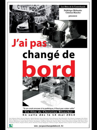 J'ai pas changé de bord poster