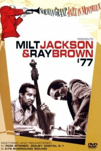 Norman Granz’ Jazz in Montreaux presents Milt Jackson & Ray Brown '77 poster
