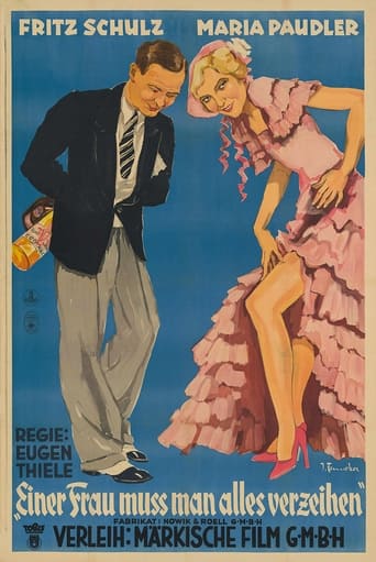 Poster of Einer Frau muß man alles verzeih'n