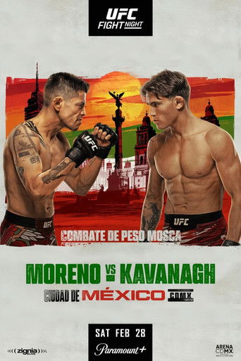Poster for UFC Fight Night 268: Moreno vs. Kavanagh