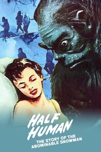 Poster för Half Human: The Story of the Abominable Snowman