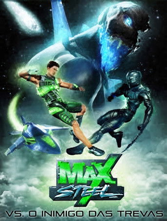 Cena de Max Steel vs o Inimigo das Trevas