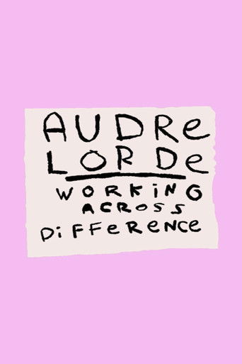 Audre Lorde: Working Across Difference poster
