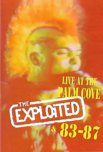 The Exploited 83-87 - Live at the Palm Cove poster